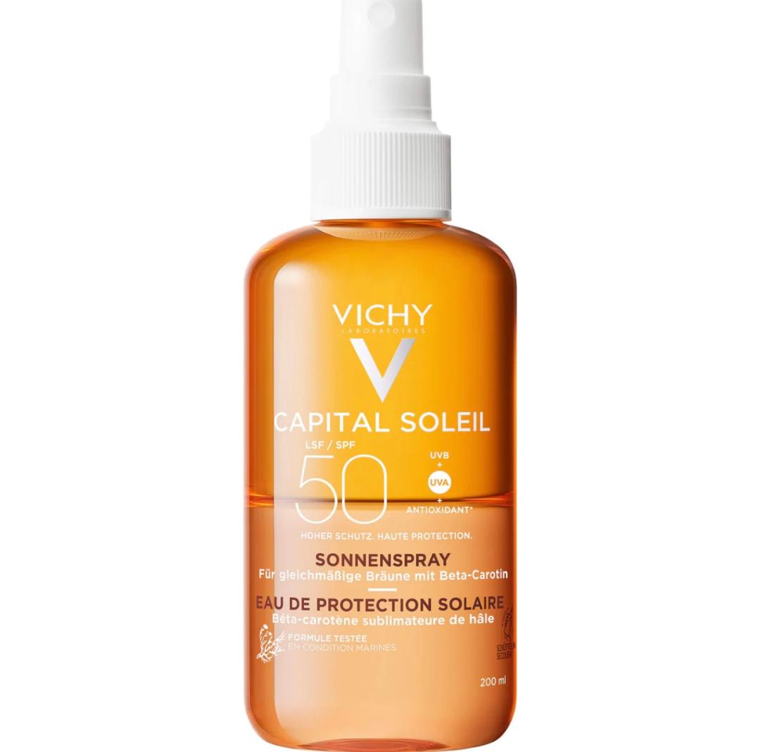 VICHY Capital Soleil Apa de protectie solara Bronz sporit SPF50+ x 200ml