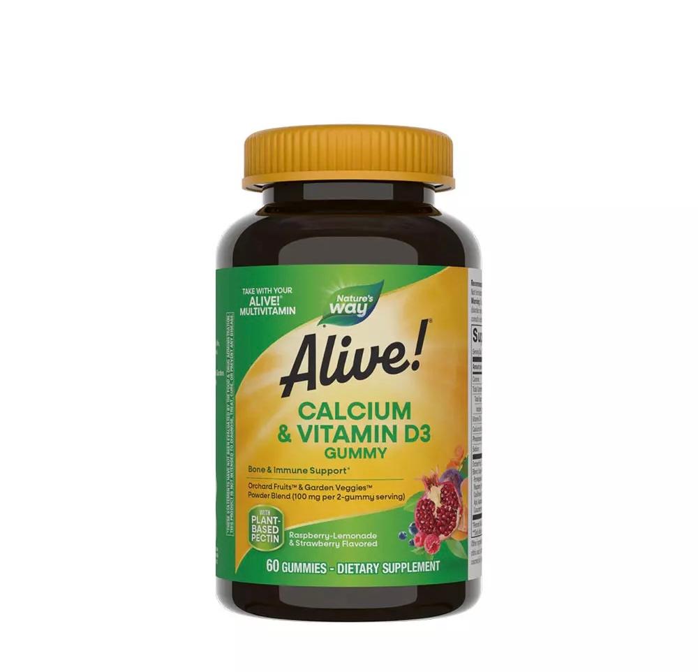 SECOM Alive Calcium+D3 Gumies x 60 jeleuri