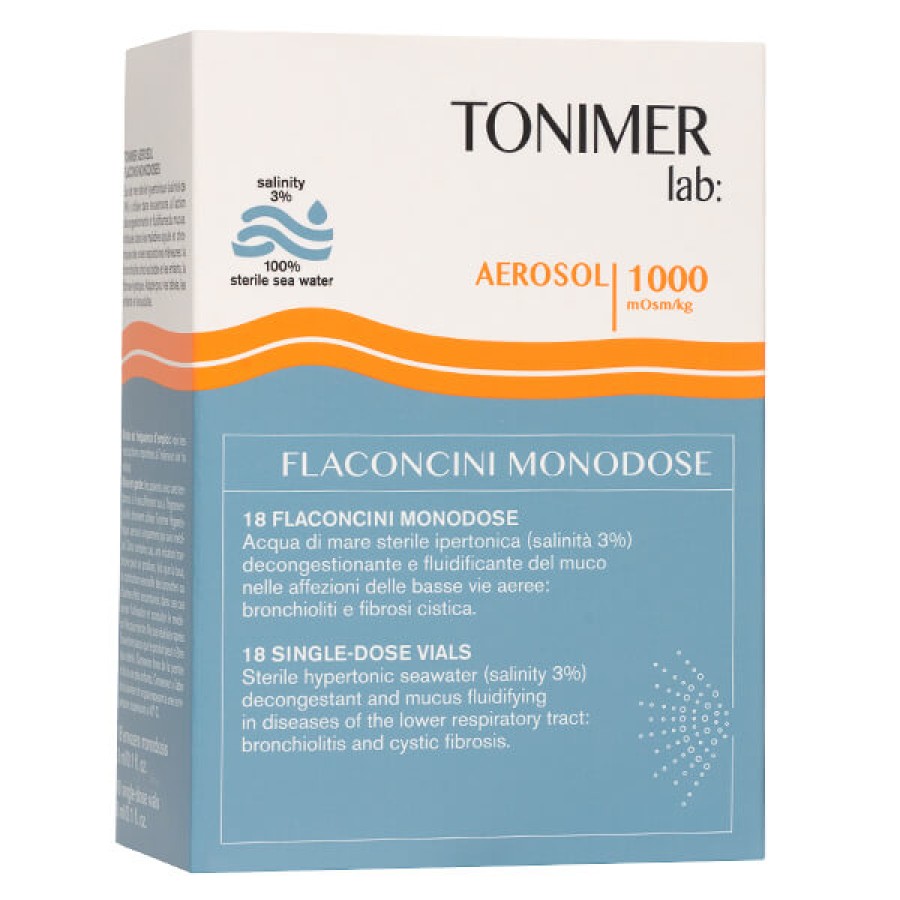 Tonimer aerosol 3ml x 18 flacoane