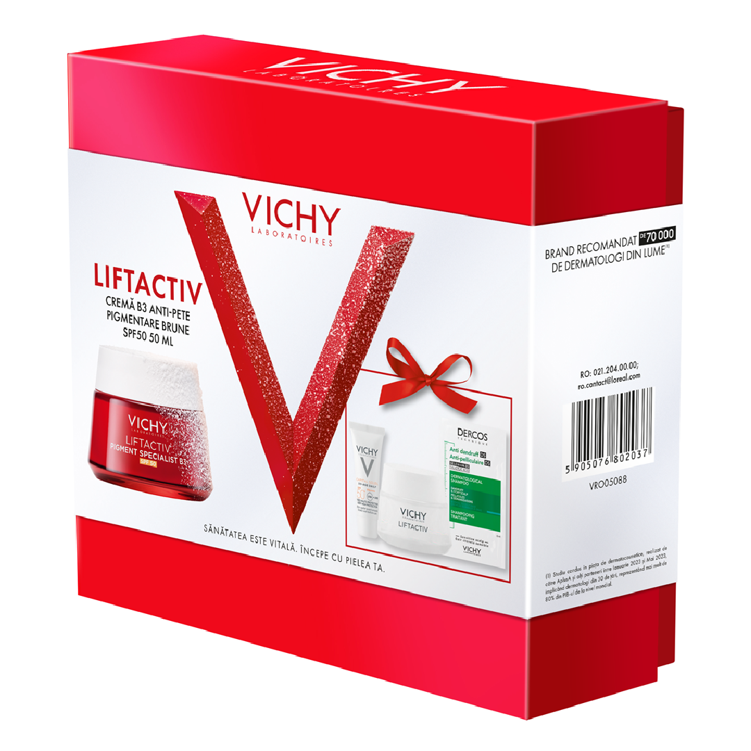 VICHY Trusa Liftactiv B3 SPF50 XMAS