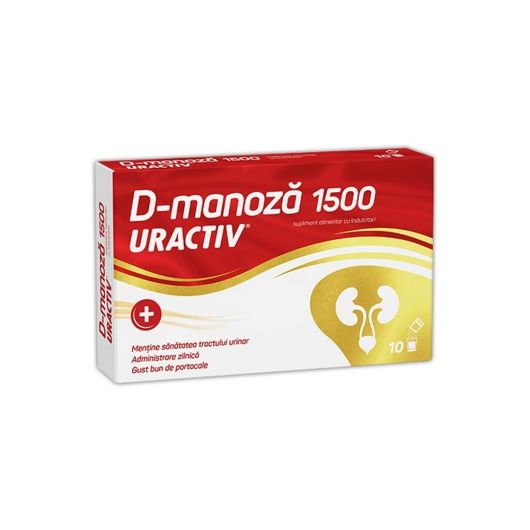 Uractiv D-Manoza x 10 plicuri