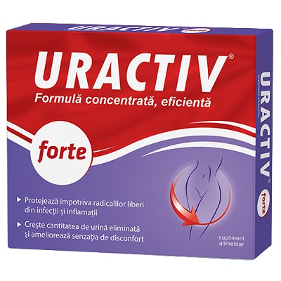 Uractiv Forte fara lactoza x 20 cp