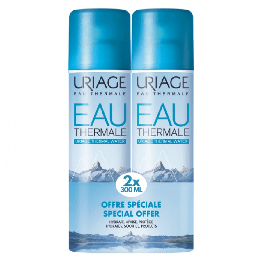URIAGE Apa termala x 300ml 1+1 cadou