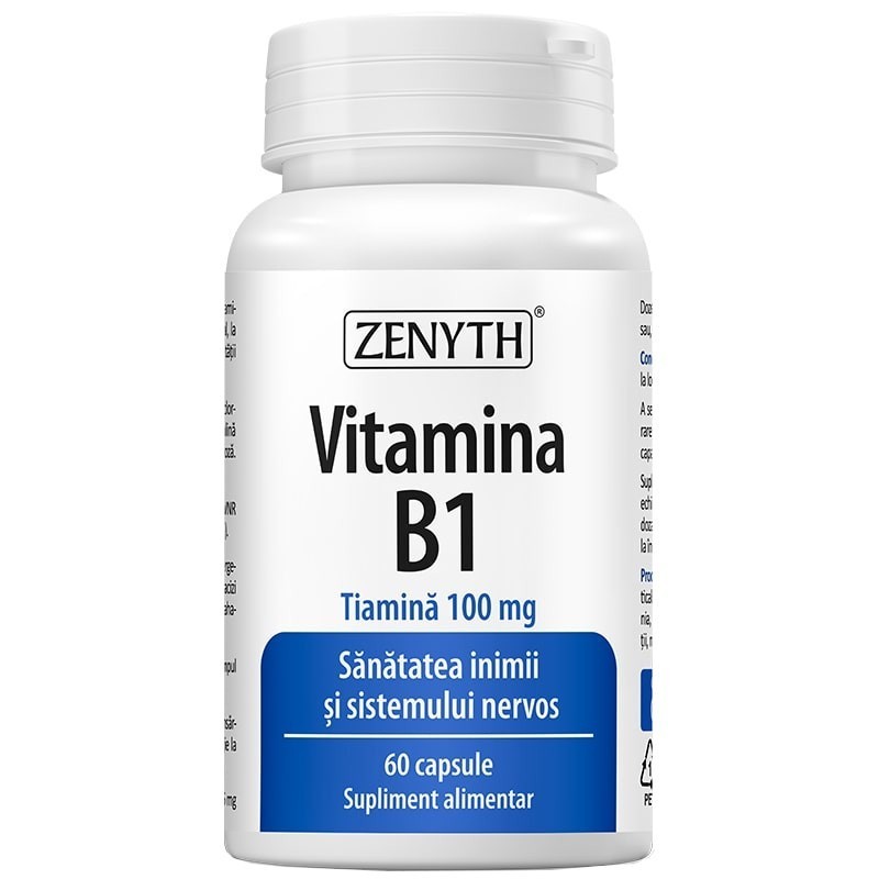 Vitamina B1 100mg x 60cp (Zenyth)