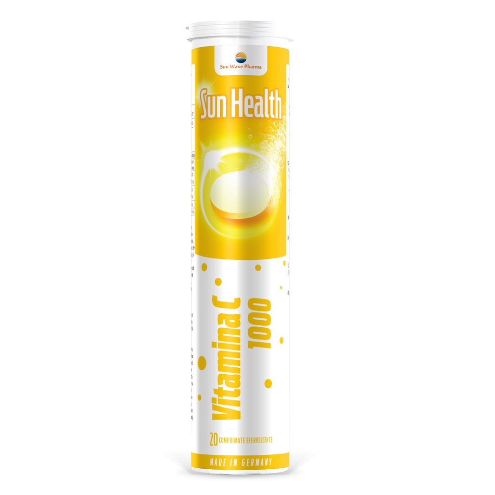 Vitamina C x 20 comprimate efervescente Sun Wave