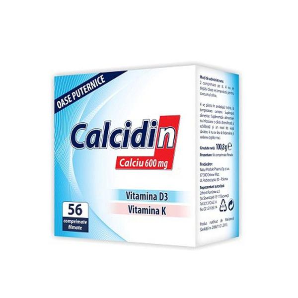 Zdrovit Calcidin x 56 comprimate