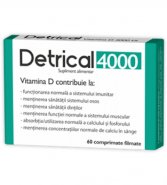 Zdrovit Detrical D3 4000IU x 60 comprimate