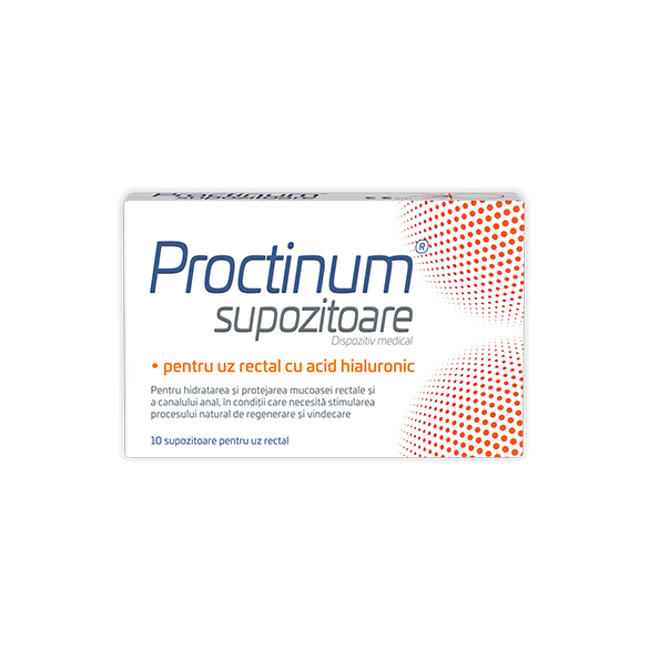 Zdrovit Proctinum x 10 supozitoare