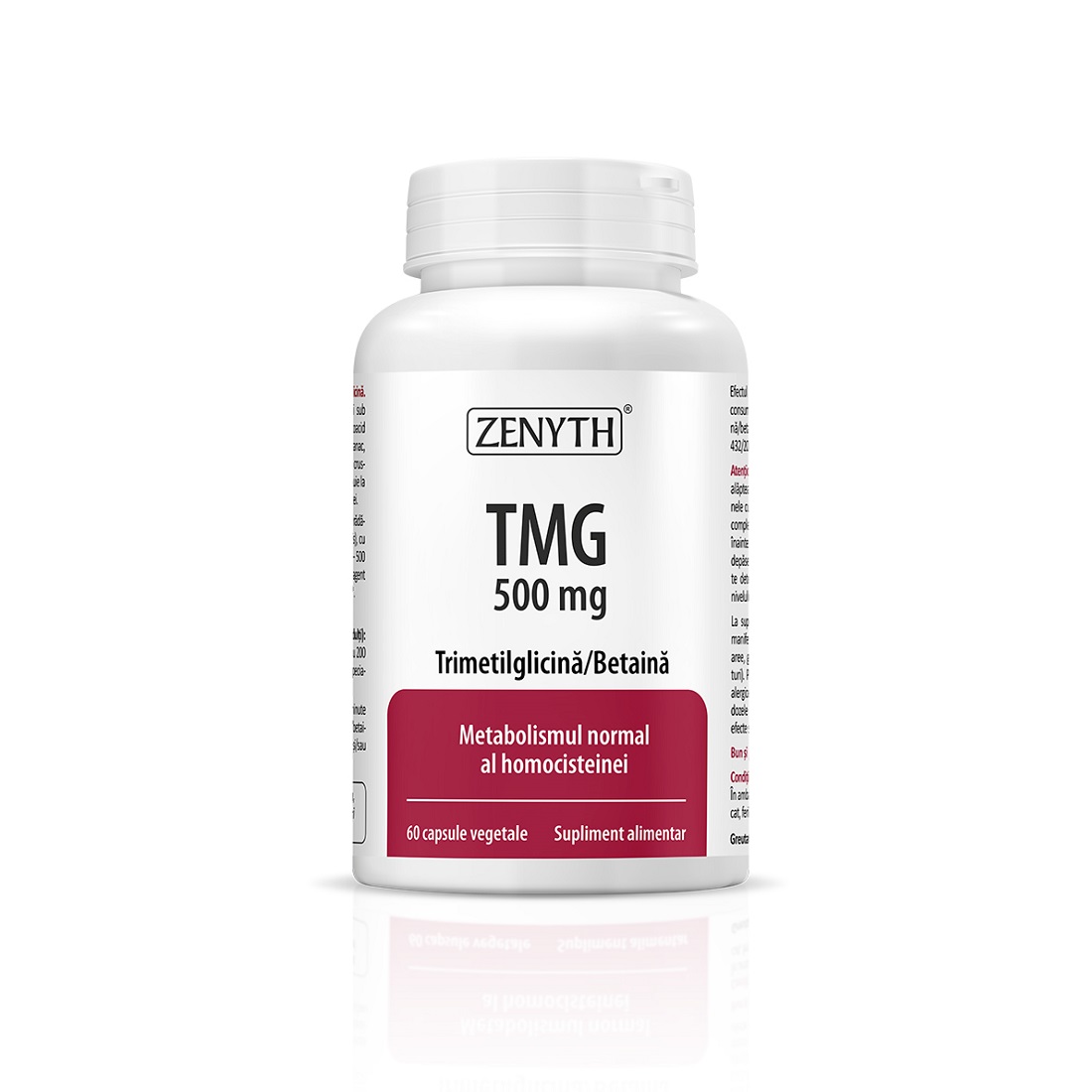 TMG 500mg x 60cps (Zenyth)