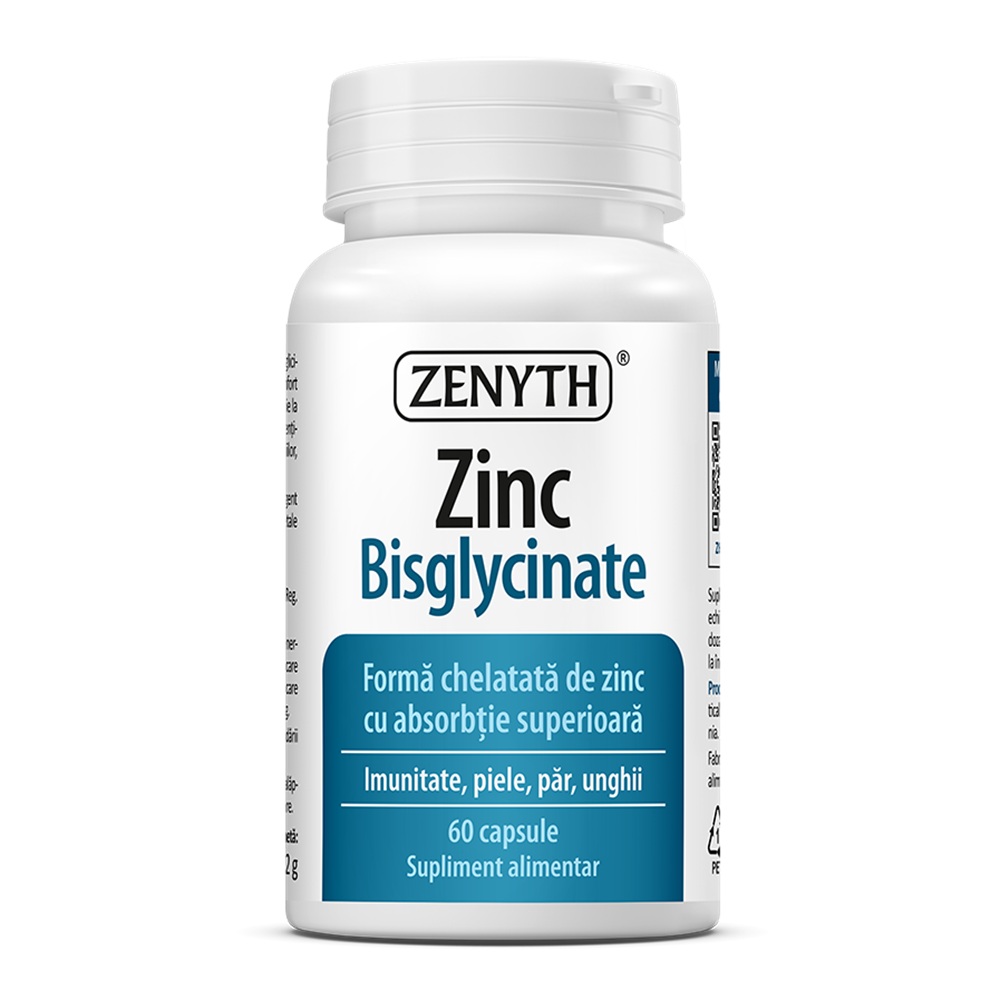 Zinc Bisglycinate 15mg x 60cps (Zenyth)